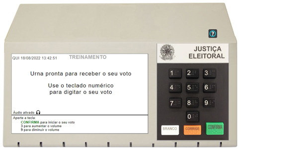 Simulador Virtual Ajuda Eleitor A Treinar O Voto Na Urna — Tribunal ...